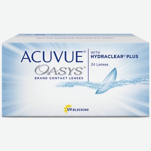 ACUVUE Двухнедельные контактные линзы ACUVUE OASYS with HYDRACLEAR PLUS 24 шт., 14 / 8.4 / -1.50
