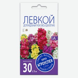 Семена «Агроуспех» Левкой десятинедельный Гном смесь, 0,1 г