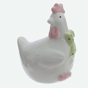 Фигурка декоративная керамическая Курица Пасха, 9,5 см