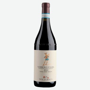 Вино Tenuta Rocca Nebbiolo D alba красное сухое Италия, 0,75 л