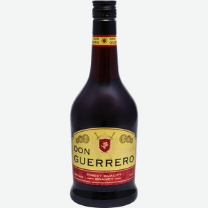 Бренди DON GUERRERO Gran Reserva 38%, 0.7л