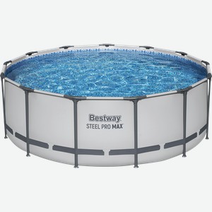 Бассейн каркасный BESTWAY Steel Pro Max 396x122см 12690л, с фильтром-насосом, Арт. 5618W