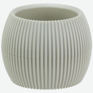 Кашпо Idea Пиканто белый ротанг 11.5см, 350мл