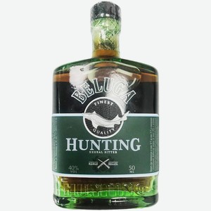 Ликёр Beluga Хантинг Хербал десертный травяной 40%, 50мл