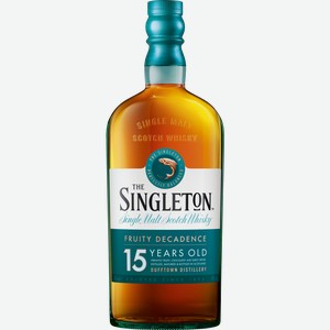 Виски SINGLETON односолодовый 15 лет 40%, 0.7л