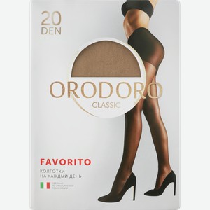 Колготки женские ORODORO Favorito 20 den miele 5, модель 421