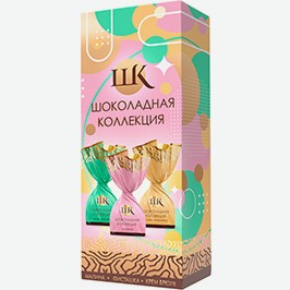 Конфеты Невский Кондитер Шоколадная Коллекция, С Малиной, Фисташковым Кремом, Крем-брюле, 200 Г