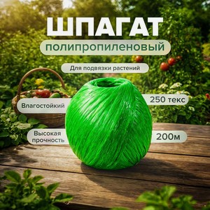 Шпагат полипропиленовый 250 текс 200 м