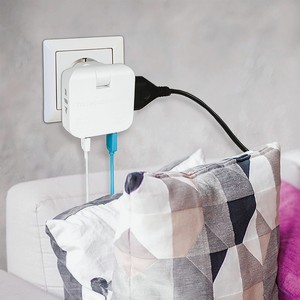 Повор.сетев. разветвитель,2 гн,2 USB ИМП