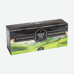 Чай чёрный байховый  INDIAN COLLECTION , Daily Joy, 25 пакетиков