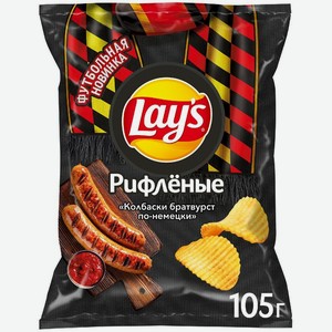 Чипсы картофельные Lay s Колбаски братвурст по-немецки, 105г