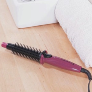 REMINGTON Паровой стайлер Remington CB4N Flexibrush Steam, Керамическое покрытие для равномерного нагрева ,Ненагревающийся наконечник ,Возможность завивать волосы, Функция пара для удобной укладки, легко наполняемый резервуар для вод