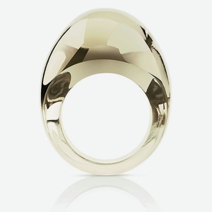 LALIQUE Кольцо-Кабошон Lustre Bronze (прозрачный коричневый), размер 49