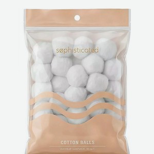 ЛЭТУАЛЬ Ватные шарики Sophisticated, 40 шт.