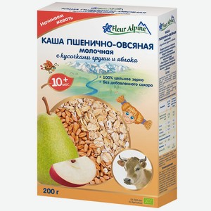 Каша Fleur Alpine мол. пшенично-овсяная с кусочками груши и
