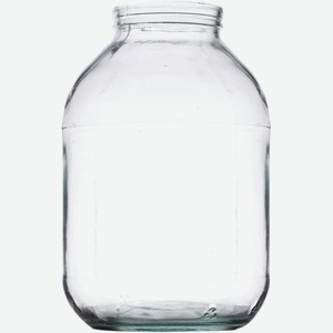 Банка Ско из полубелого стекла I-82-3000, 3л