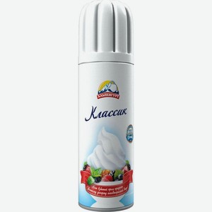 Крем Альпенгурт Классик взбитый сливочный 17% БЗМЖ 200г