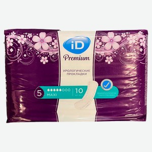 Прокладки урологические id Light Premium Maxi Для средней степени недержания, 10 шт