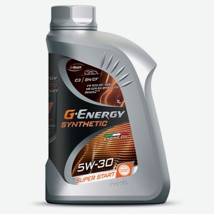 Масло моторное G-Energy Synthetic Super Start 5W-30 синтетическое, 4 л
