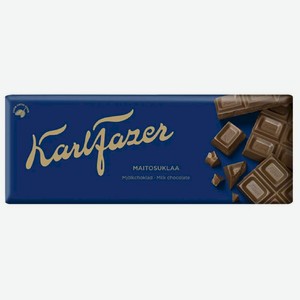 Шоколад Karl Fazer молочный, 180г, 180 г
