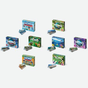 Игра настольная МЕМО 50 карточек, АССОРТИ 8 сюжетов, НИ, 67875