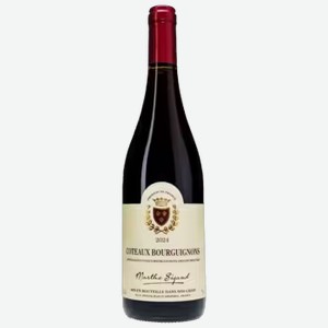 Вино Marthe Sigaud Coteaux Bourguignons красное сухое 0,75 л