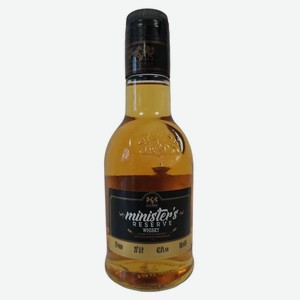 Виски Minister s Reserve Индия, 0,18 л