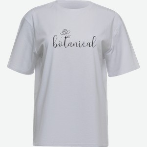 Футболка ЭнЭл Груп женская белая/светло-розовая р.s-xl в ассортименте