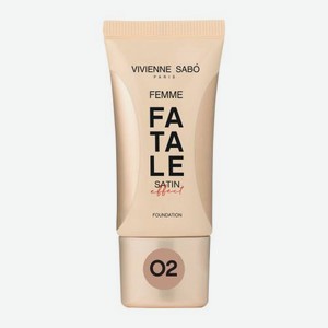 Тональная основа Vivienne Sabo Femme Fatale тон 02