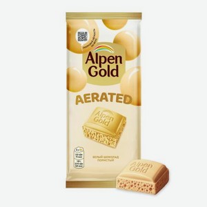 Белый шоколад пористый Alpen Gold Aerated 75г 75 г