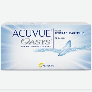 ACUVUE Двухнедельные контактные линзы ACUVUE OASYS with HYDRACLEAR PLUS 12 шт., 14 / 8.4 / -4.25