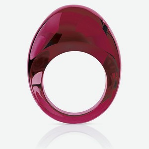 LALIQUE Кольцо-Кабошон Rouge (красный), размер 49