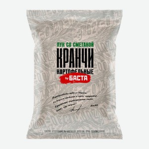 Кранчи By Баста со вкусом лук со сметаной 80г
