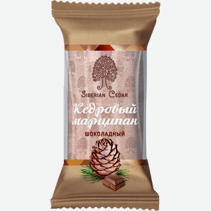 Батончик СИБИРСКИЙ КЕДР Кедровый марципан шоколадный, 40г