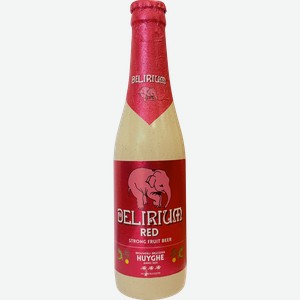 Напиток пивной DELIRIUM Red темное фильтрованный пастеризованный 7%, 0.33л