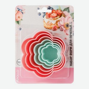 Набор форм для печенья Apollo Tart 6шт 40 г