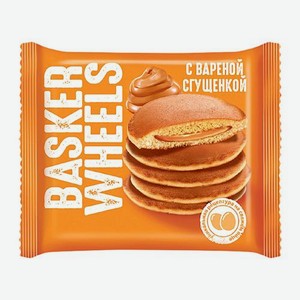 Пирожное с вареной сгущенкой Basker-Wheels Pancake 36г 36 г