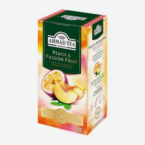 Чай черный Ahmad Tea Персик-Маракуйя 25пак 38 г