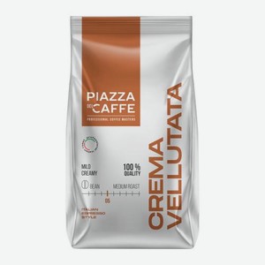 Кофе в зернах Piazza Del Cafe Crema Vellutata 900г/1кг 1 кг