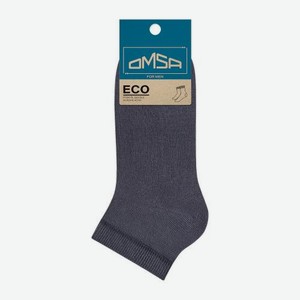 Мужские носки Omsa Eco темно-серые 402 р.31-33 (45-47) 25 г