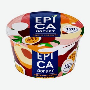 Йогурт Epica Персик-маракуйя 4.8% 130г 130 г