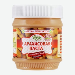 Арахисовая паста Классическая кремовая Азбука продуктов 340г 340 г