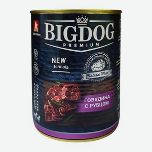Влажный корм для собак Говядина с рубцом Zoogurman Big Dog 850г 850 г