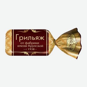 Конфеты Грильяж от фабрики им. Крупской КФ Крупской КФ 300 г