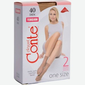 Носки Conte Tension 40 den 2 пары размер 23-25 цвет в ассортименте