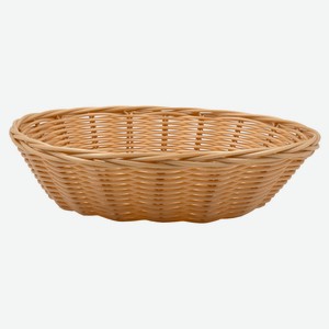 Корзина Handy Home овальная полиротанг, 24х20х6 см