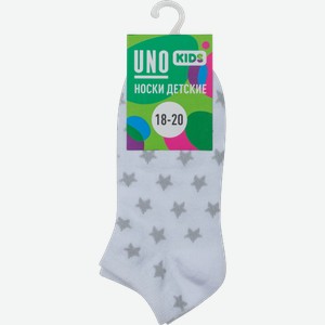 Носки для девочек Uno SG4_1n12 белые р.12-20 в ассортименте 18 г