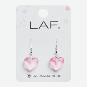 Серьги LAF Сердца ДС5 7 г