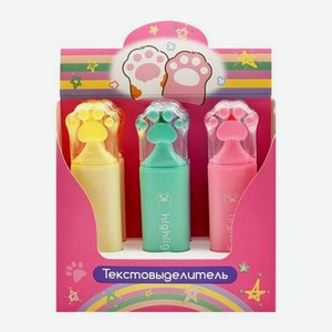 Текстовыделитель Лапка в ассортименте 15 г