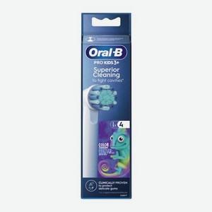 Сменные насадки для электрической зубной щетки Chameleon Oral-B Pro Kids 4шт 22 г